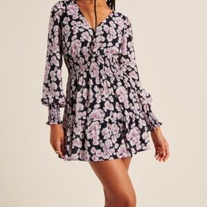 Abercrombie and Fitch Long-Sleeved Mini Dress